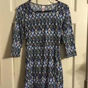 Justice Long Sleeve Dress